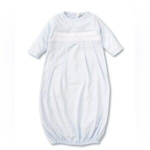 Kissy Kissy Hand Smocked CLB Charmed Blue Sack Gown